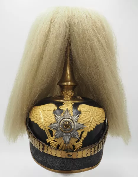 Prussian Garde Infantry Officer Pickelhaube to Parade Visuel 1 principal